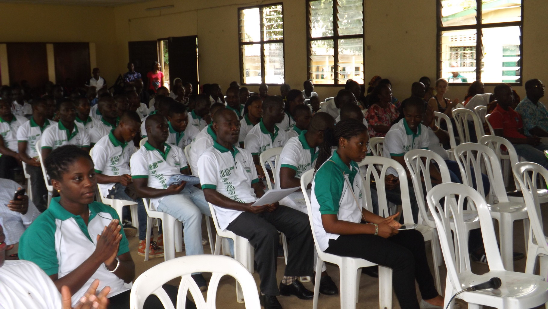 Les stagiaires de la 16 eme promotion