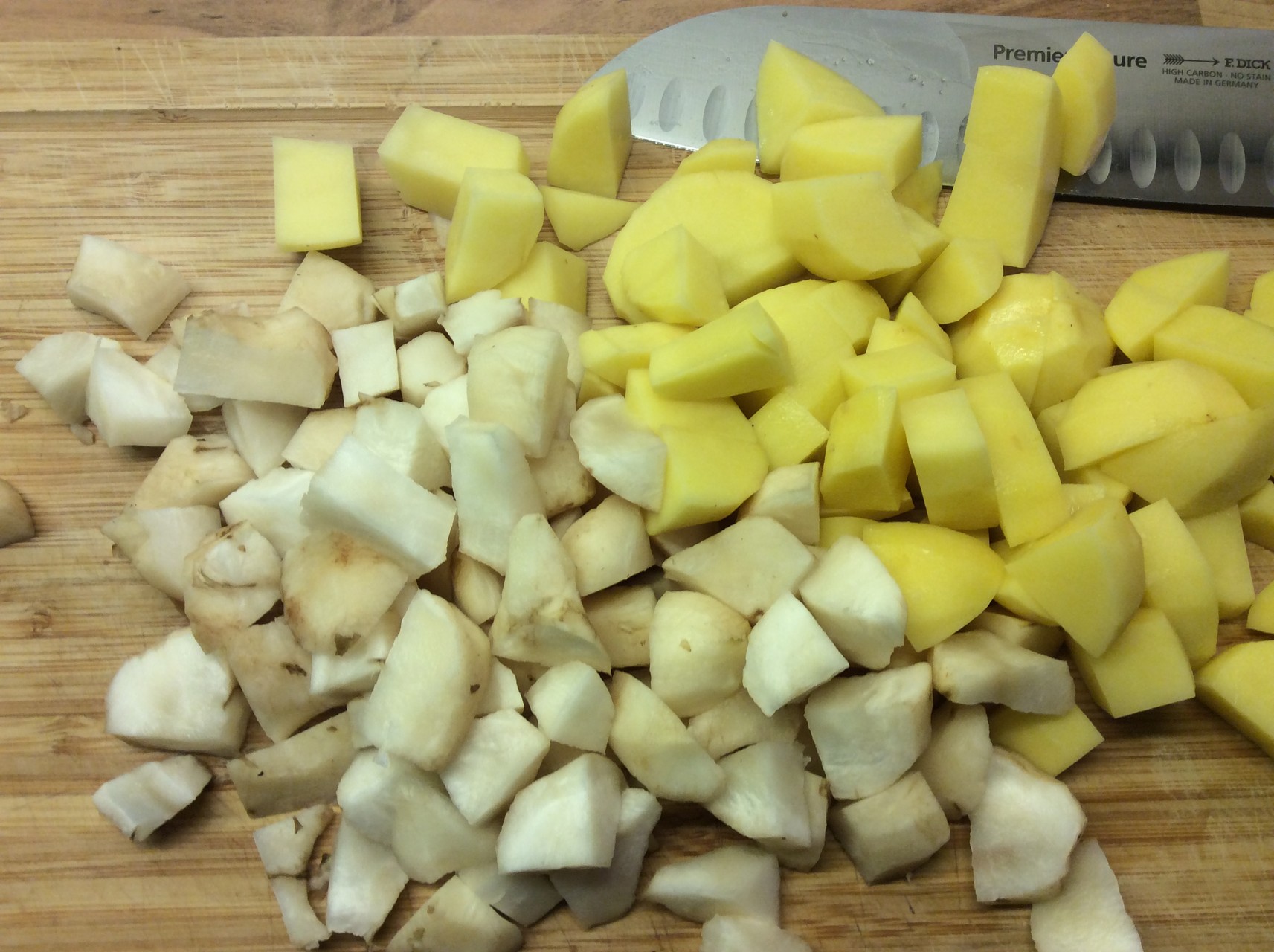 Topinambur - Kartoffel - Suppe - foodtasters Webseite!