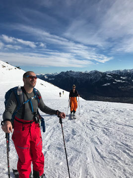 Guido Lanter auf Skitour