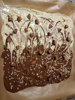 Selbstgemachte Toffifee Schokolade