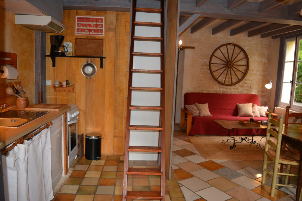 Le refuge au bord de l'eau accès chambre à l'étage