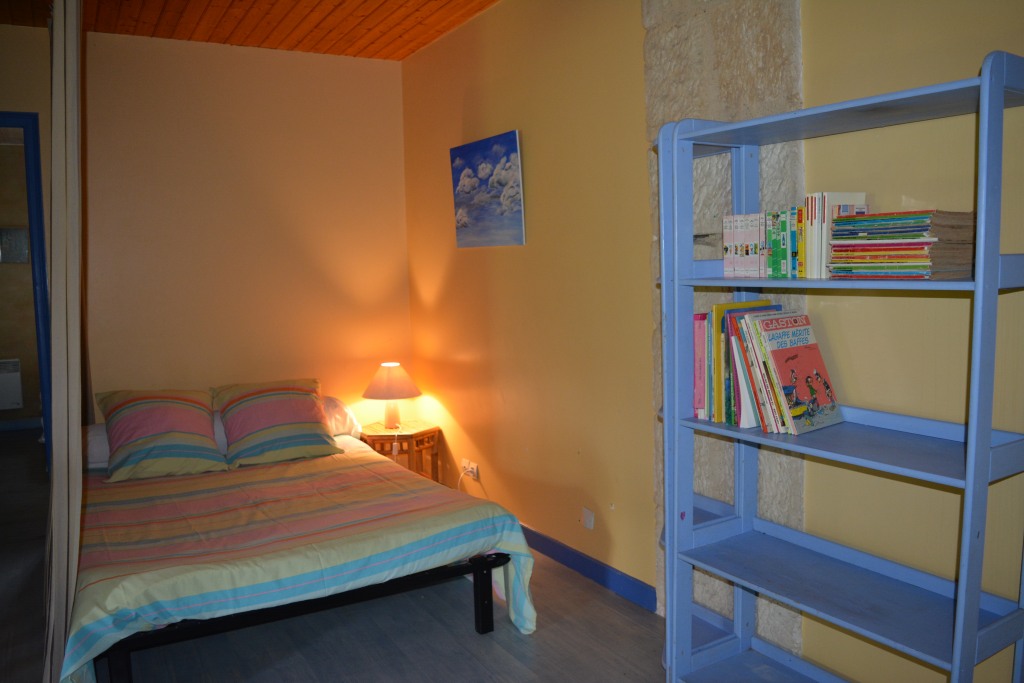 Canapé lit sur mezzanine