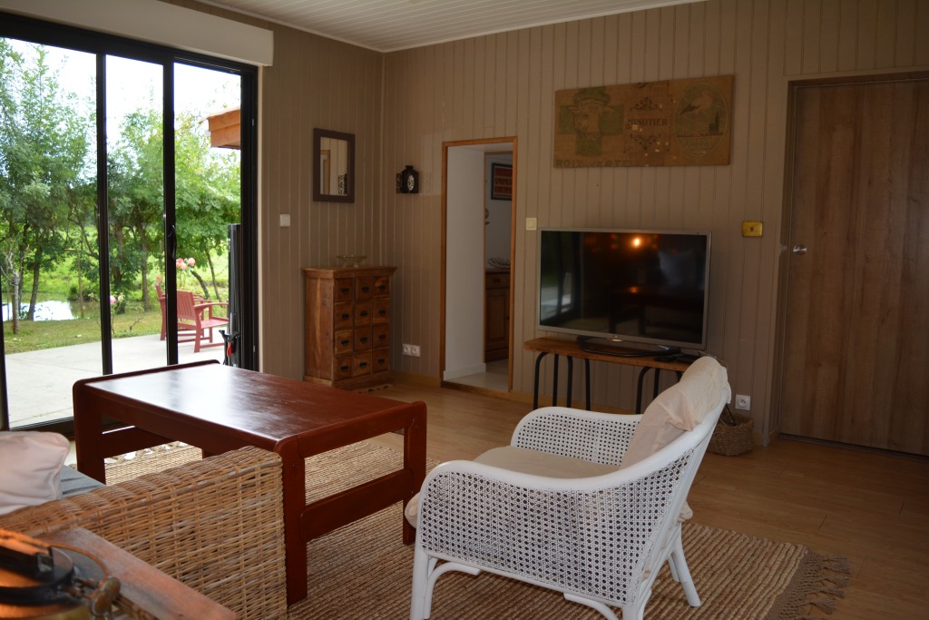 Ouvert sur la terrasse