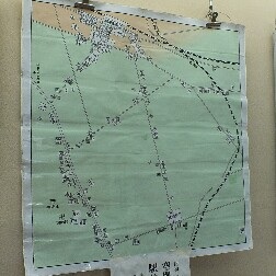 空襲前の岩国駅周辺の地図（仮）