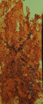 VCI Primer Coating Application to Corroded Steel Surface.