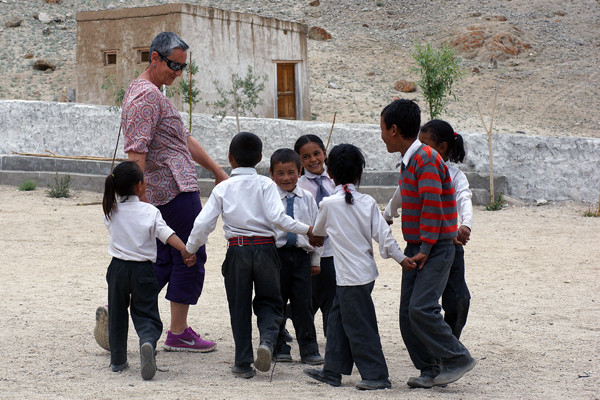 L'occasion de faire des jeux, contes...et autres ( photos: Vincent)