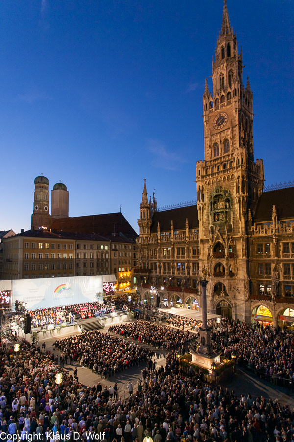 Veranstaltungsfotografie, Friedenstreffen der Weltreligionen, München