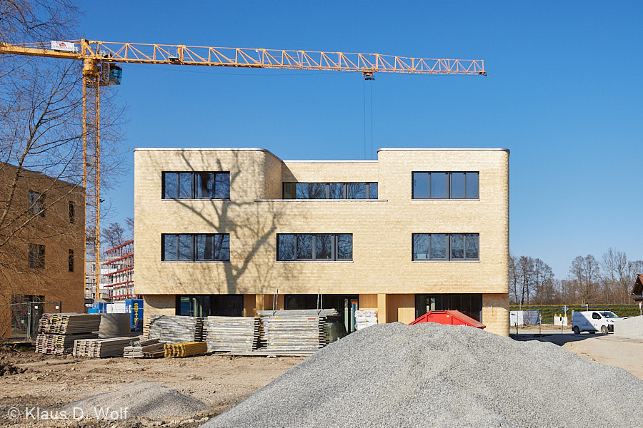 Architekturfotograf München: Gebäude im Null-Emmissions-Quartier, Bad Aibling