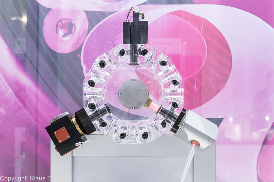 Messefotograf München, Exponat von Fraunhofer auf der Messe Laser World of Photonics