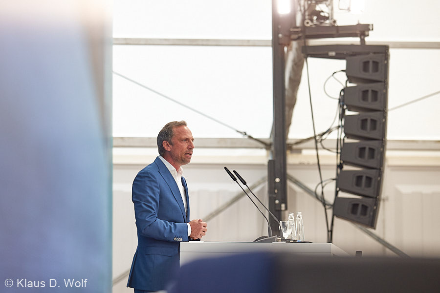 Fotojournalist München, Staatsminister Thorsten Glauber als Redner auf der VdW Fachtagung in Reit im Winkl