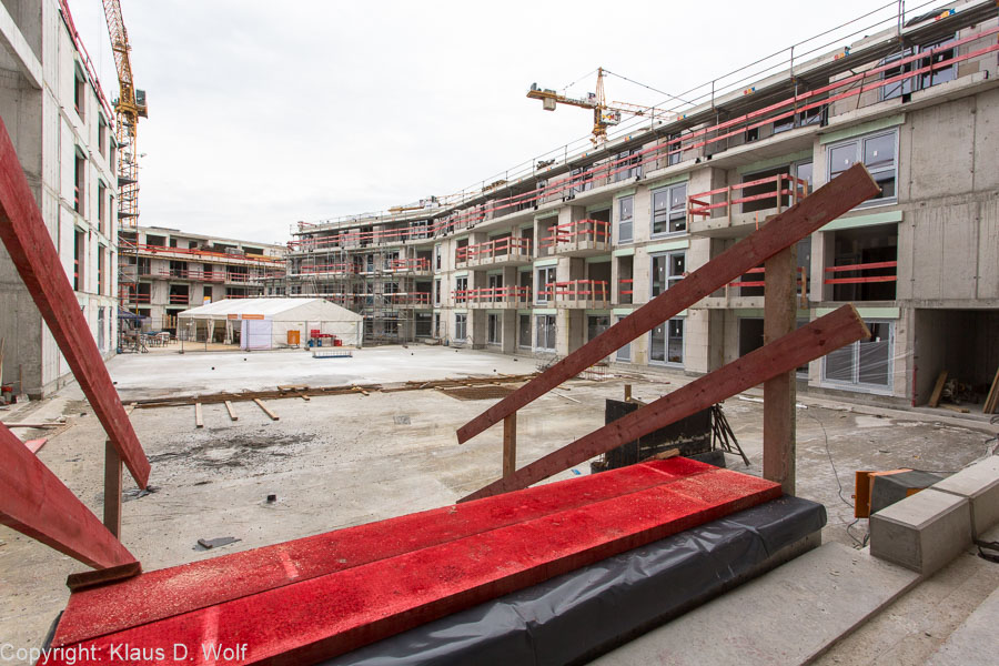 Architekturfotograf München: Baustelle in Pasing