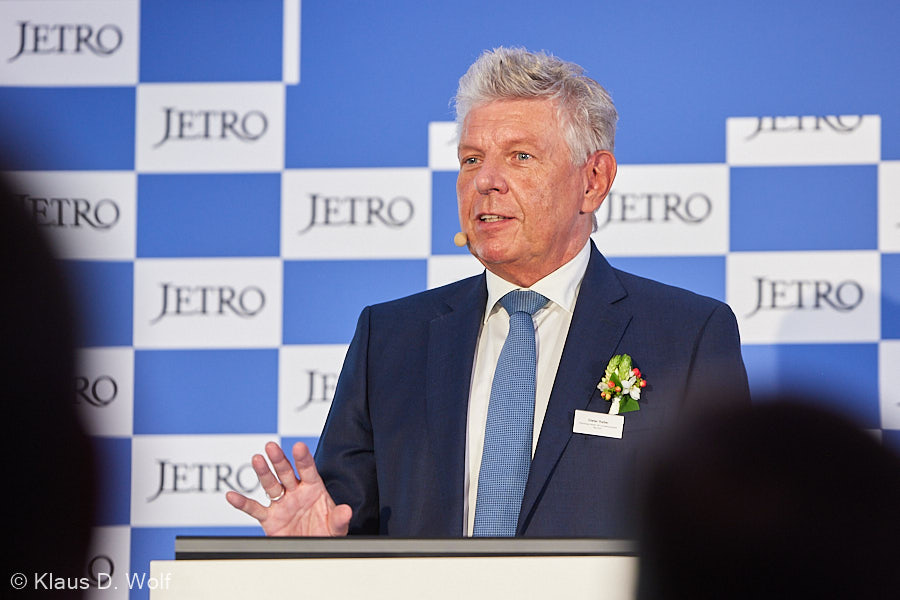 Fotograf München, Pressefoto: OB Dieter Reiter bei der Eröffnung des Büros der Japanischen Außenhandelsorganisation