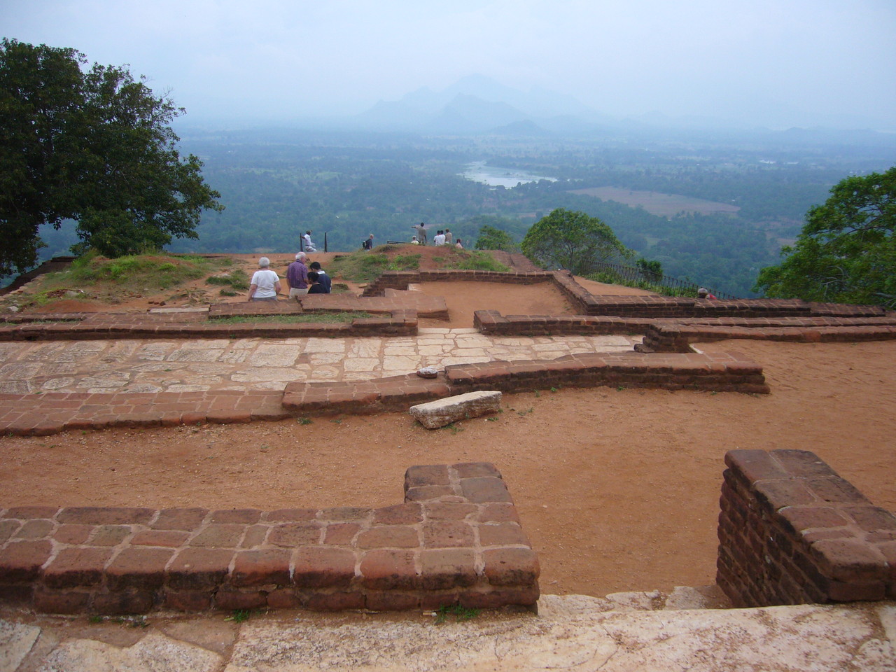 Aussicht vom Sigiriya Löwenfelsen