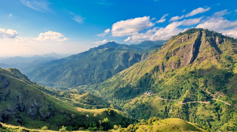 Aussicht von Little Adams Peak