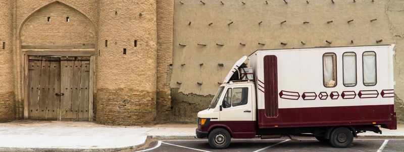 Gulliver Reisemobil Van in Buchara