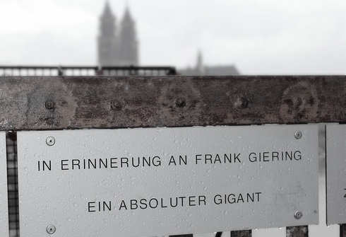 In Erinnerung an Frank Giering (Hubbrücke, Magdeburg)