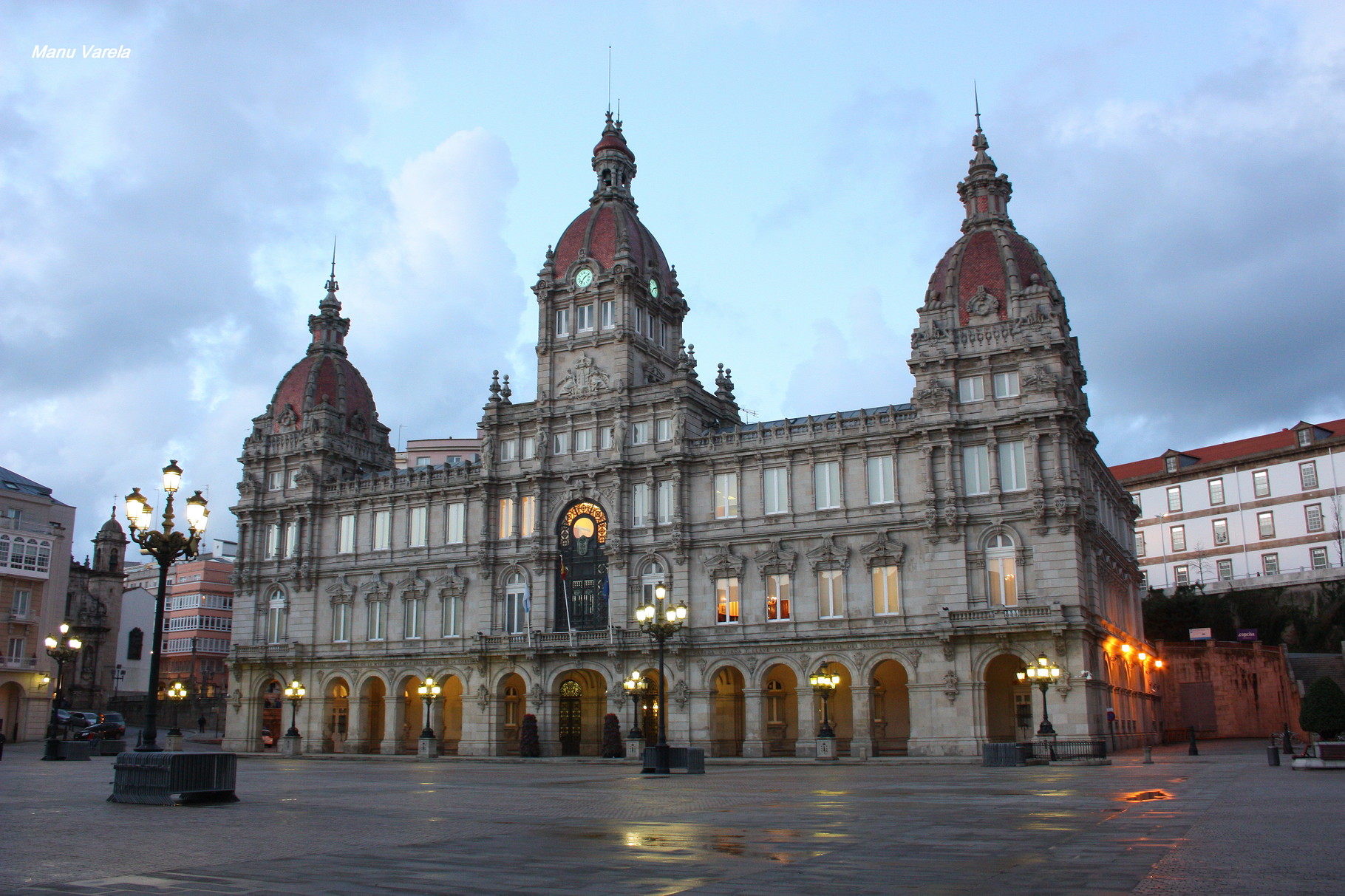 Ayuntamiento de La Coruña - Plaza de María Pita