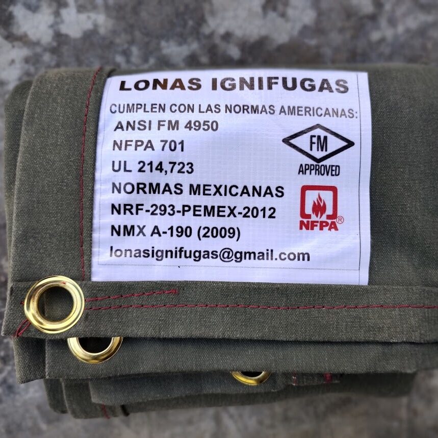Lona Ignifuga - Compra y paga a meses sin intereses - Entrega Inmediata - Envios a todo Mexico