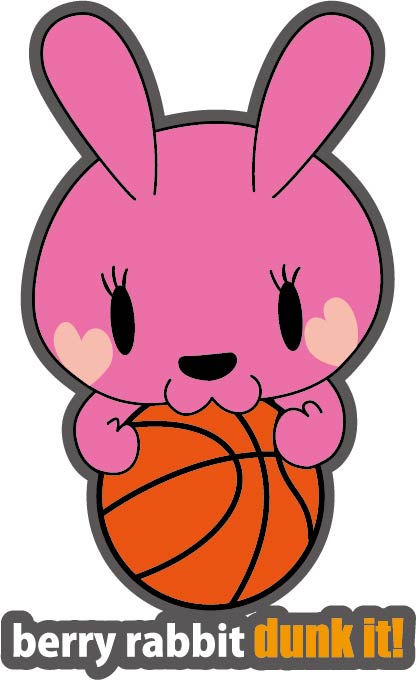 バスケットボール うさぎ