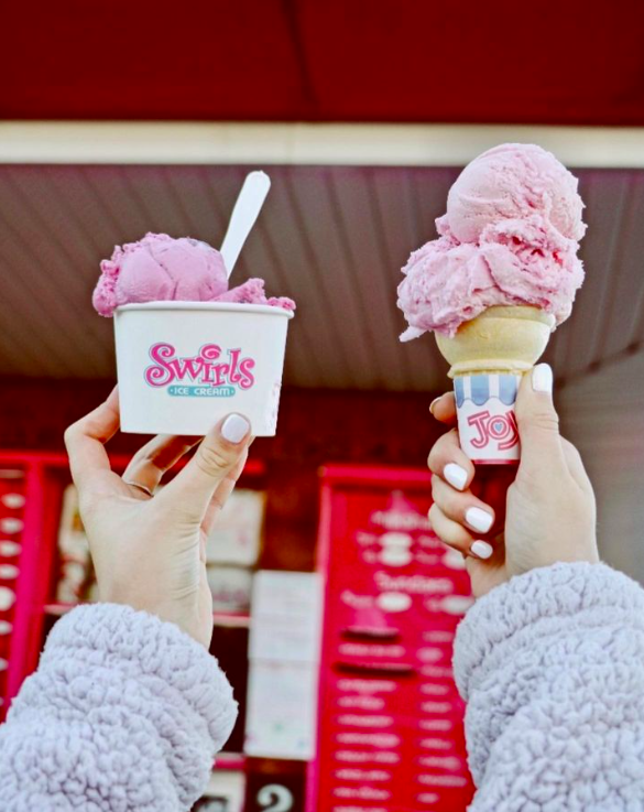 Ice Cream Concession Trailer Swirls Ice Cream Medicine Hat