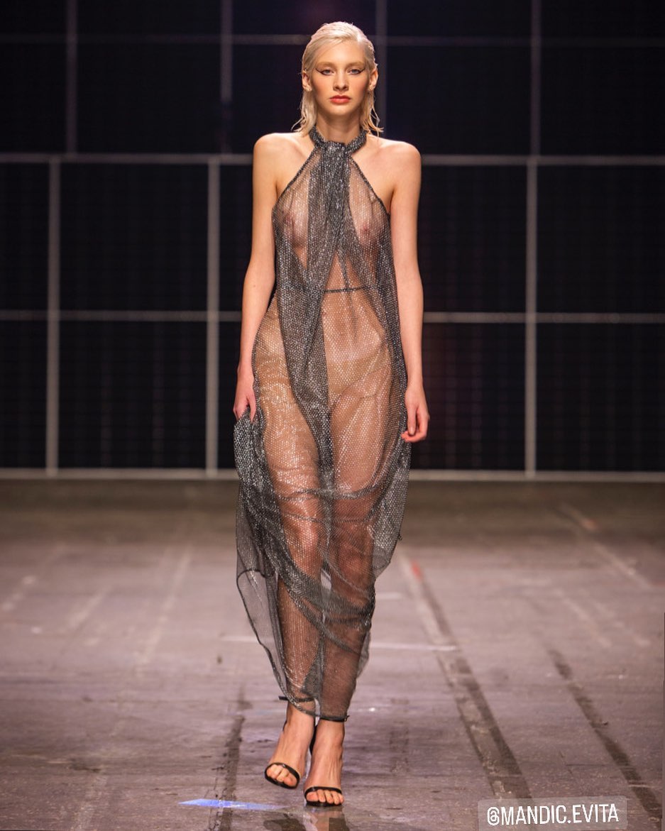 kolekcija: 2022 Jesen/Zima "Manhattan", JET LAG studio haljina, moda, ručni rad, Zagreb