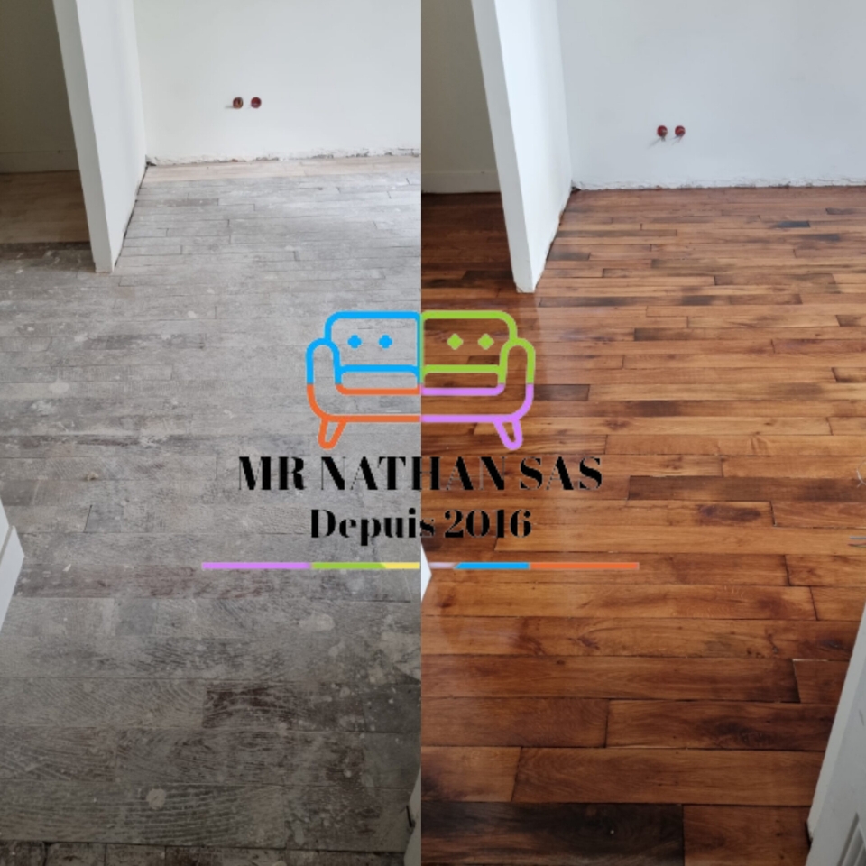 Ponçage parquet 