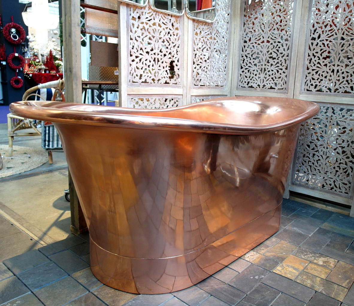 Nostalgie Kupfer-Badewannen - TAPTRADING-Shop.de