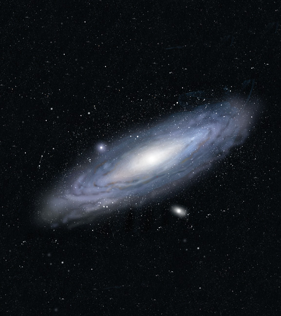 Galaxie d'Andromède M31 (Editions la Salamandre)