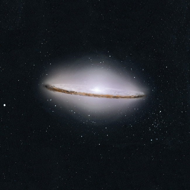 Galaxie du "Sombrero" M104 (Editions la Salamandre)