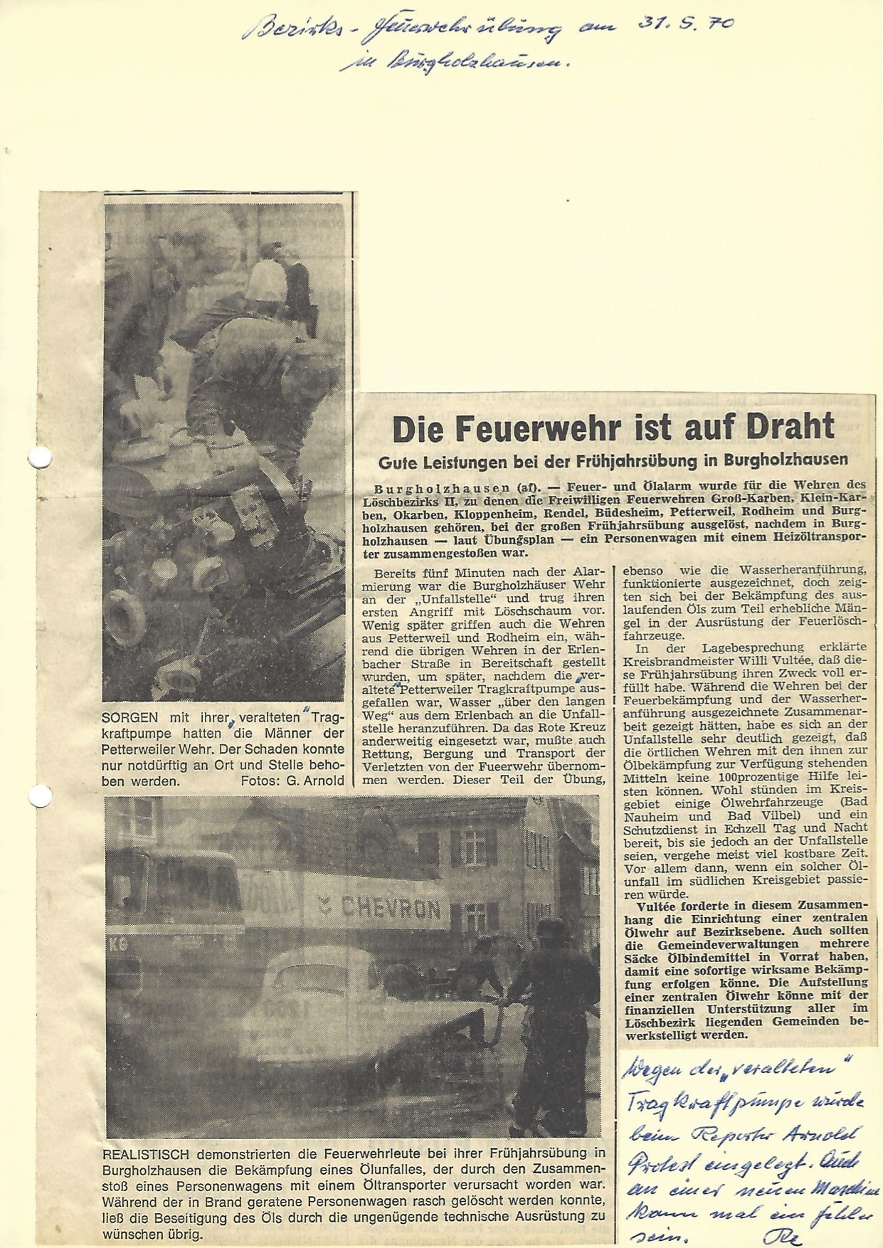 Zeitung 1970 1