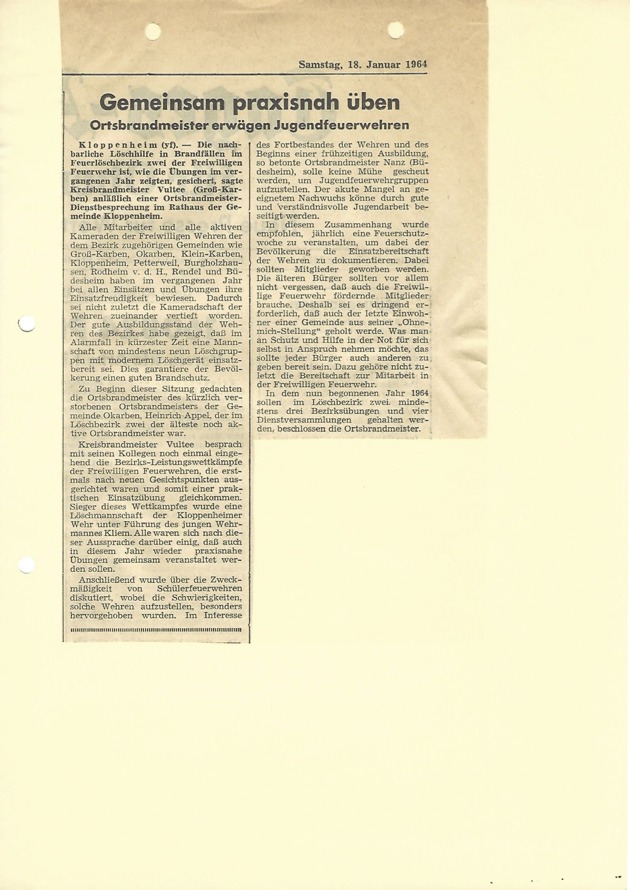 Zeitung 1964 4