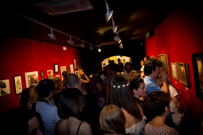 crowded