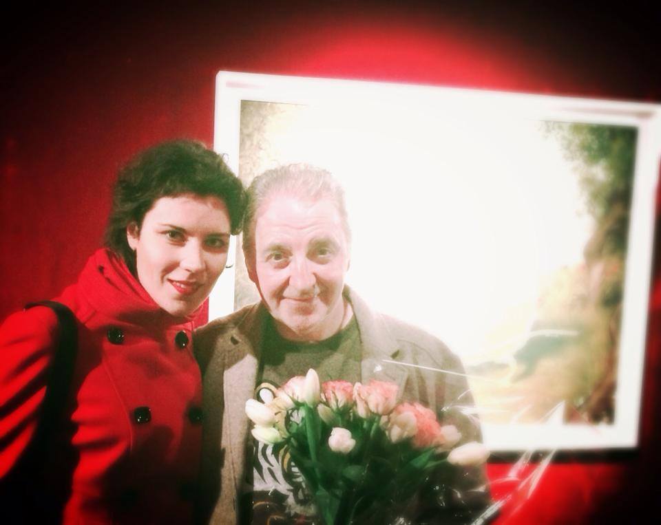 with the artist Ray Caesar