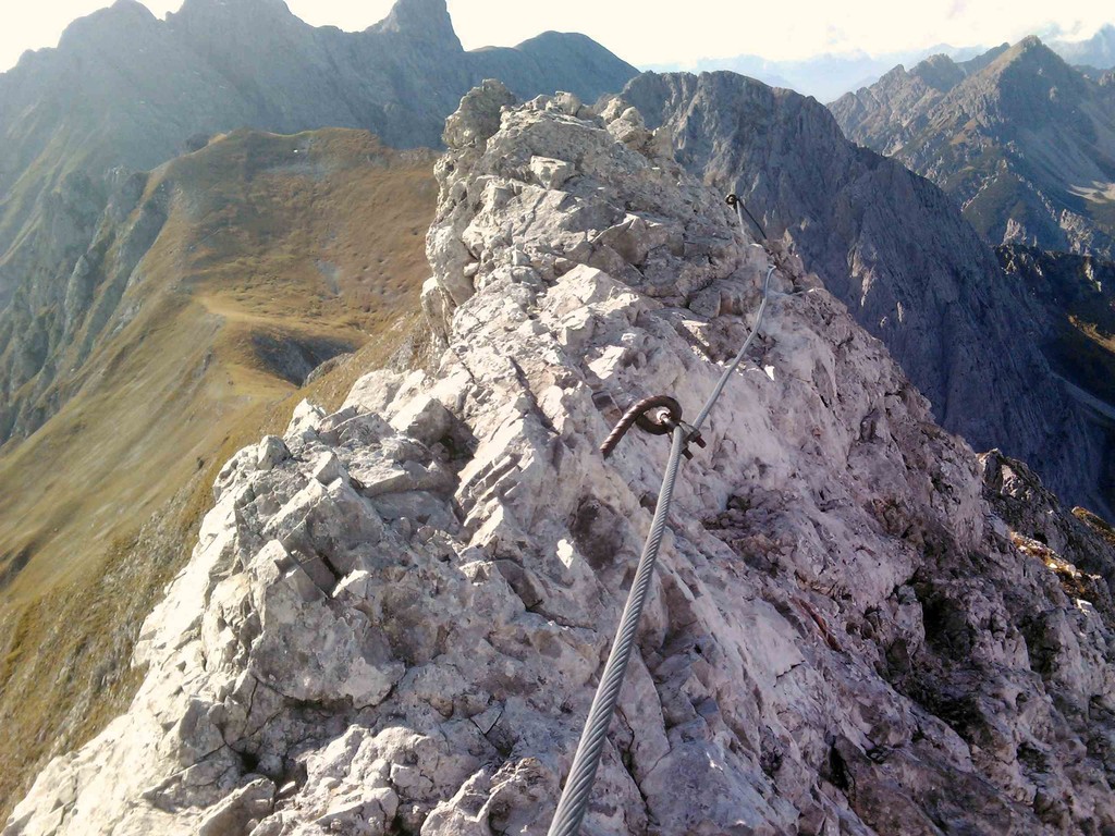 Innsbrucker Klettersteig Mitte Oktober III