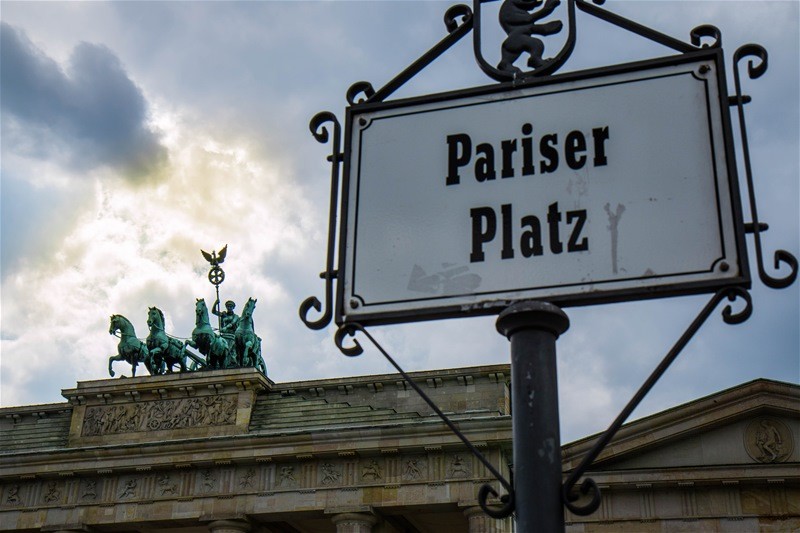 am brandenburger tor - berlin