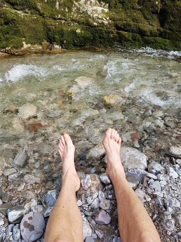 Römerbrücke bei Bad Vigaun4 nach den Radeltouren. . .