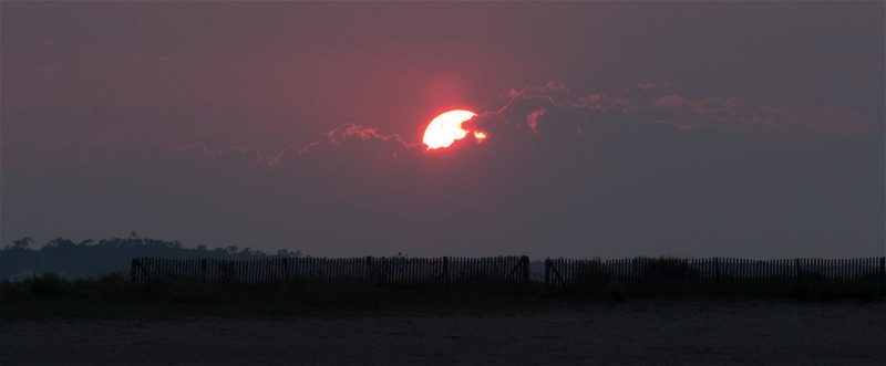 sonnenuntergang bei marennes s. m.