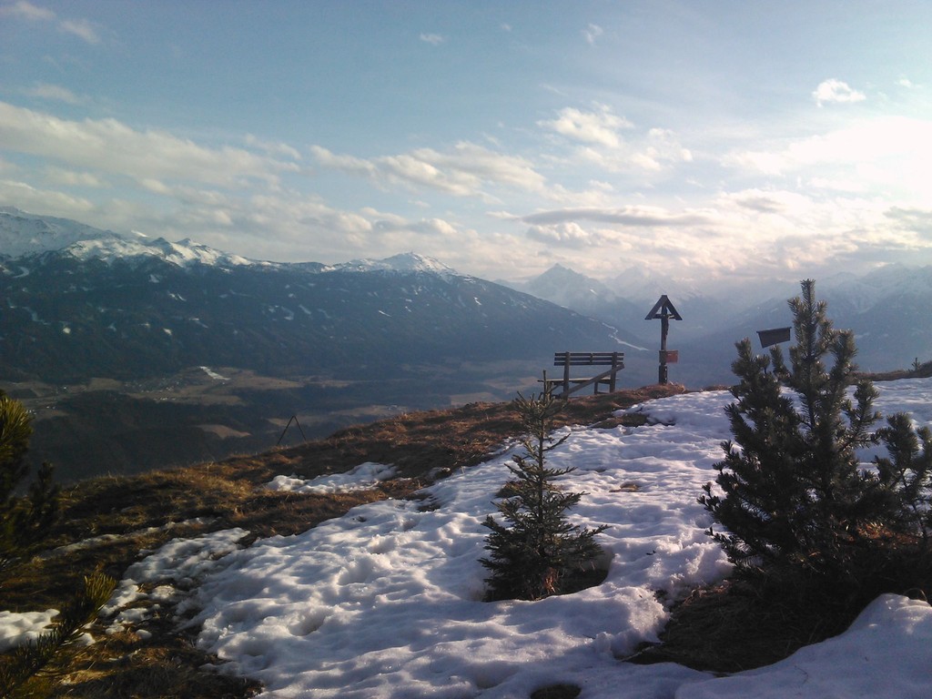 Frühlingsbeginn 21.03.`10 - Lafatscher Joch im Halltal