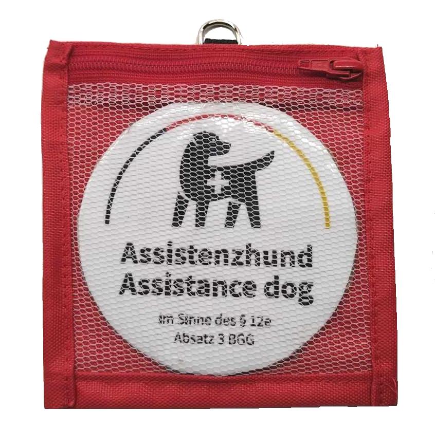 Tasche für Assistenzhund, Servicehund oder Therapiehund 