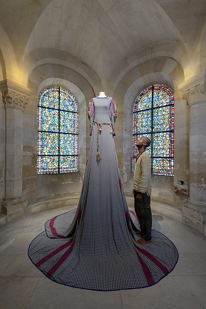 LAMYNE M., robes, grandes robes royales, saint-denis, basilique, exposition