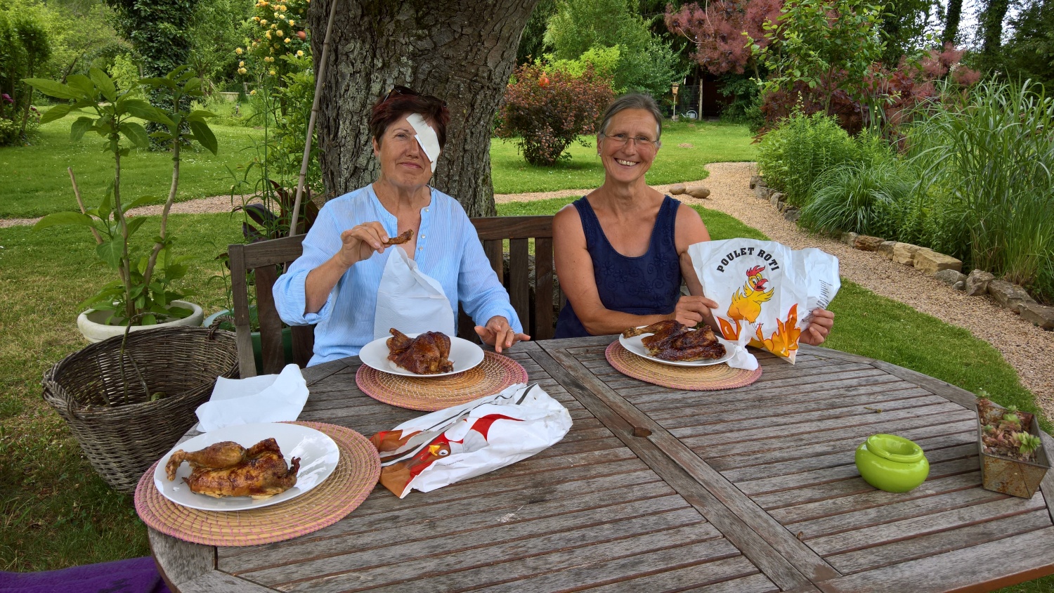 Wildes Essen - Poulet vom Markt