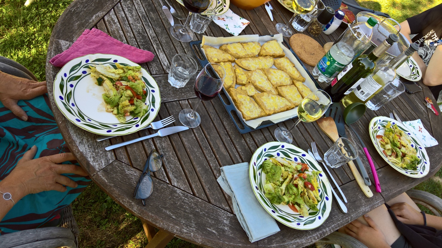 Einladung zum Abendessen bei Moni & Familie