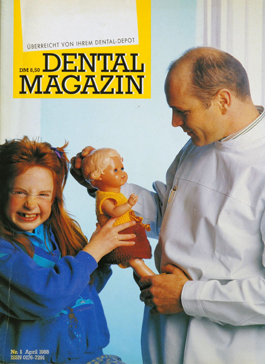  Kunst von Gerhard Neumaier, Dental Magazin Deutsche Verlagsgesellschaft, Seite 58–61, Text C. Lutz  