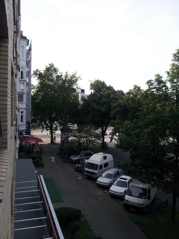 Blick aus dem Hotelzimmer