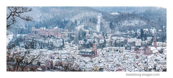 Archiv-Nr. hc2012187 | Heidelberg im Schnee