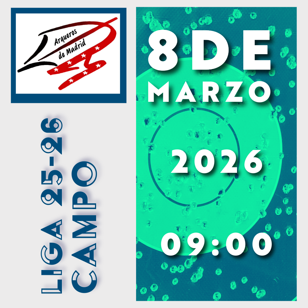 Inscripciones abiertas 2ª Tirada Liga de Campo ADM 25-26