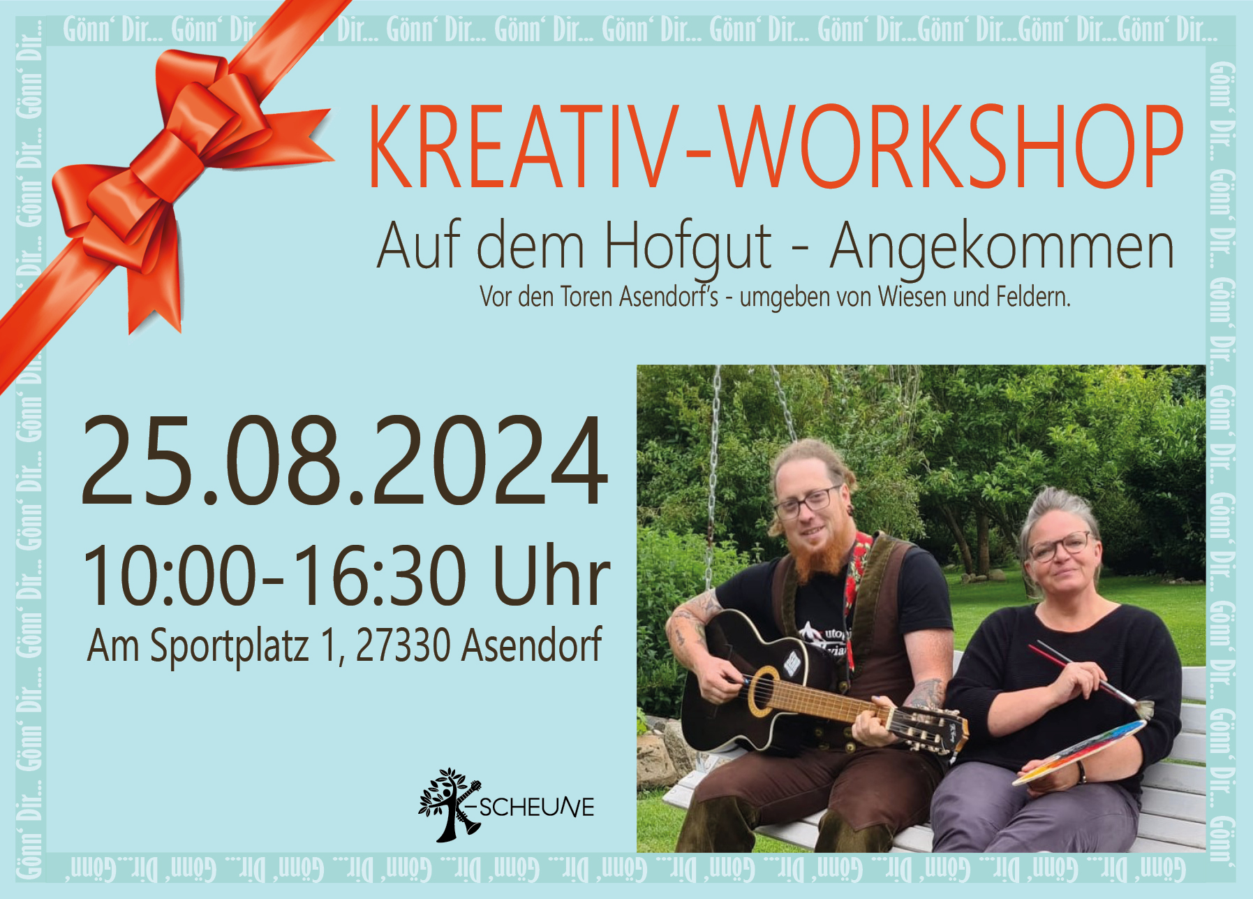 #12von12 - Juli - Gönn' Dir ZEIT Kreativ-Workshop