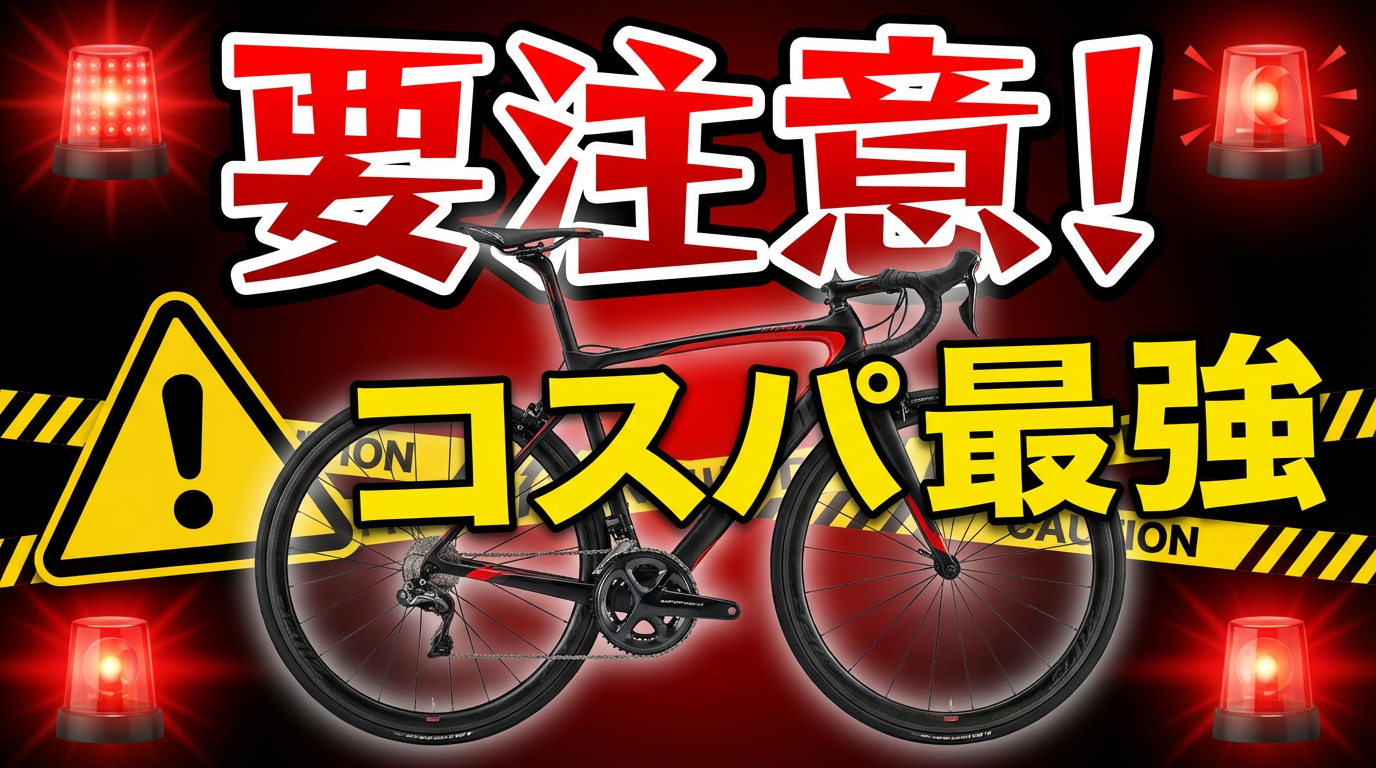 ロードバイクの「コスパ最強」タイトルに要注意！危険な誘惑と言葉の罠｜コスパ系YouTubeに欠けている致命的な視点