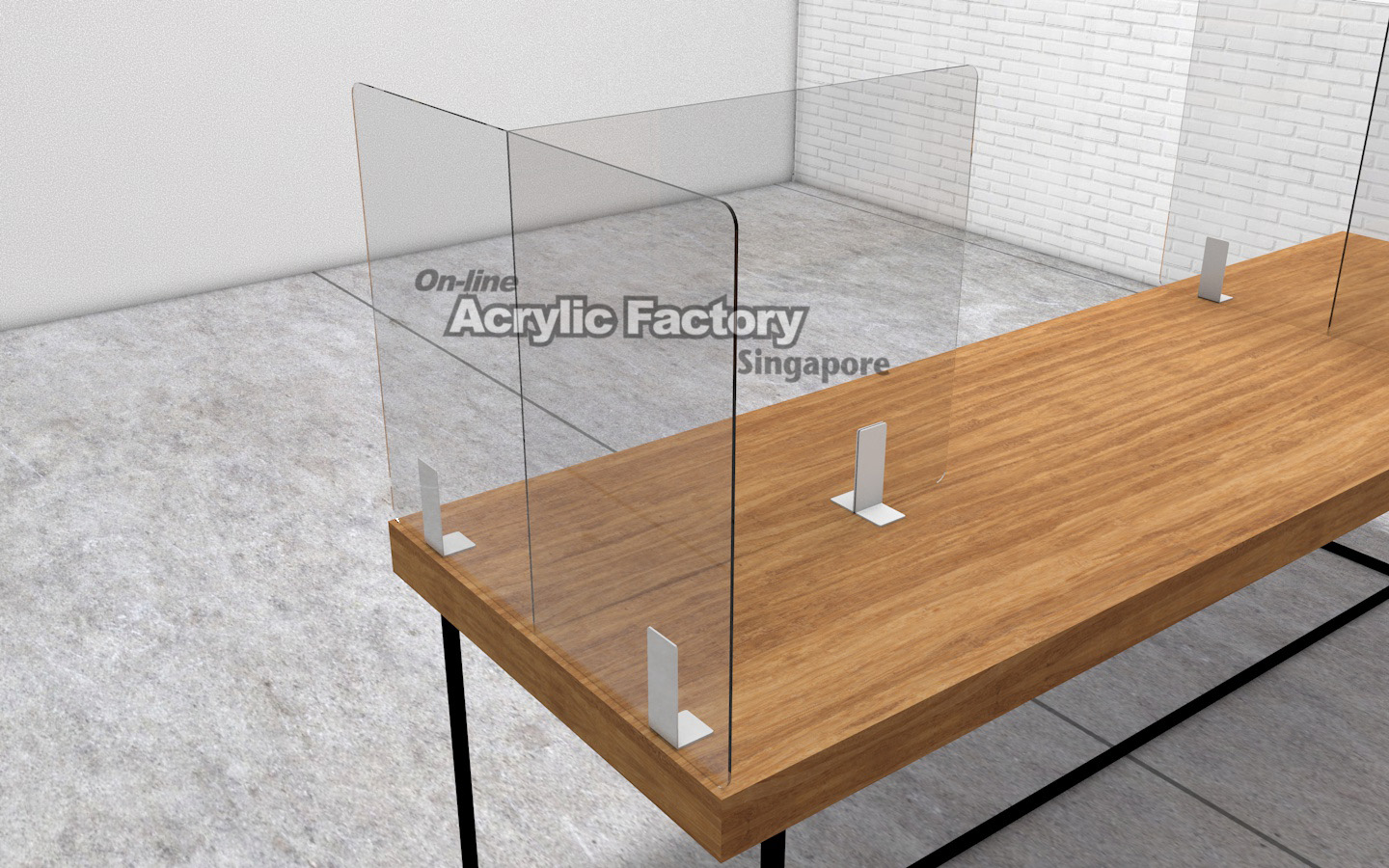 Acrylic Shield TYPE 12 Acrylic display design production Singapore