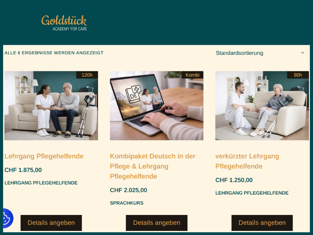 Wichtige Updates ab Februar 2026 - Shop, Kursnamen, Kombiangebot | Goldstück AG